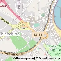 Map Giardini Naxos