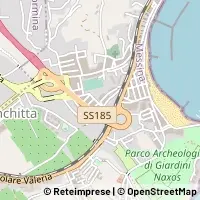 Mapa Giardini Naxos