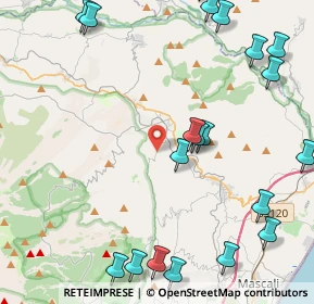 Mappa Contrada Arrigo, 95015 Linguaglossa CT, Italia (6.4705)