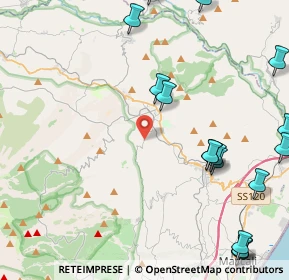 Mappa Contrada Arrigo, 95015 Linguaglossa CT, Italia (7.0105)