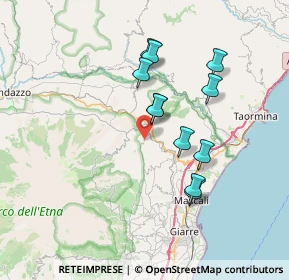 Mappa Contrada Arrigo, 95015 Linguaglossa CT, Italia (7.06091)