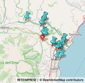 Mappa Contrada Arrigo, 95015 Linguaglossa CT, Italia (6.70222)