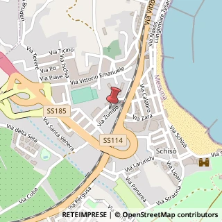 Mappa Via zumbo, 98030 Giardini Naxos, Messina (Sicilia)