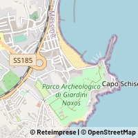 Karte Giardini Naxos