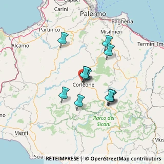 Mappa Via Ubertino da Corleone, 90034 Corleone PA, Italia (12.02545)