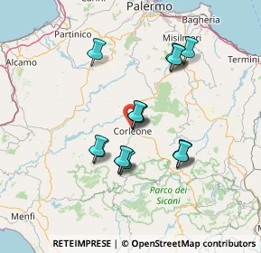 Mappa Via Ubertino da Corleone, 90034 Corleone PA, Italia (13.56313)