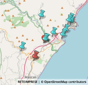 Mappa Vicolo Calabrese, 95011 Calatabiano CT, Italia (3.89)