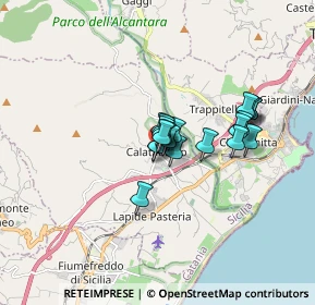 Mappa Vicolo Calabrese, 95011 Calatabiano CT, Italia (1.1905)