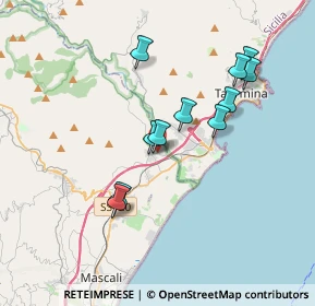 Mappa Via G. Leopardi, 95011 Calatabiano CT, Italia (3.68636)