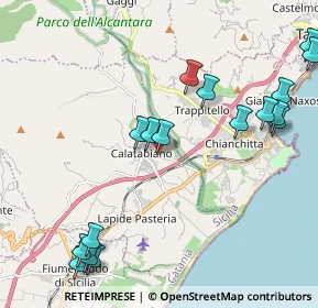 Mappa Via Guglielmo Oberdan, 95011 Calatabiano CT, Italia (2.81588)