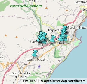 Mappa Via Guglielmo Oberdan, 95011 Calatabiano CT, Italia (1.121)