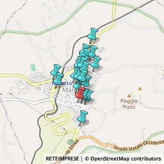 Mappa Via Torino, 95035 Maletto CT, Italia (0.2665)