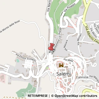 Mappa Via Giacomo Matteotti, 41, 91018 Salemi, Trapani (Sicilia)