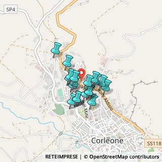 Mappa Via Leo Castro, 90034 Corleone PA, Italia (0.306)