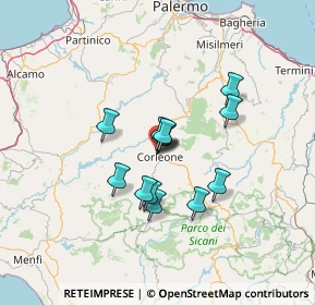Mappa Via S. Aldisio, 90034 Corleone PA, Italia (10.65077)