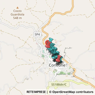 Mappa Via S. Aldisio, 90034 Corleone PA, Italia (0.6385)