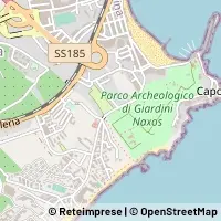Map Giardini Naxos