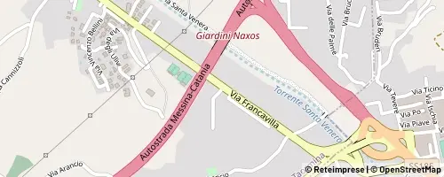 Mappa Taormina