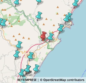 Mappa Via Garibaldi, 95011 Calatabiano CT, Italia (6.5465)