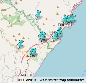 Mappa Via Garibaldi, 95011 Calatabiano CT, Italia (3.7325)