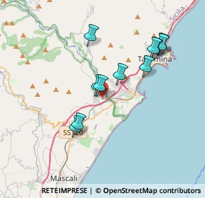 Mappa Via Garibaldi, 95011 Calatabiano CT, Italia (3.80727)