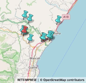 Mappa Via Garibaldi, 95011 Calatabiano CT, Italia (6.04846)