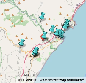 Mappa Piazza Francesco Crispi, 95011 Calatabiano CT, Italia (3.56769)