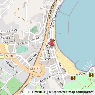 Mappa Via liberta' 16, 98030 Giardini Naxos, Messina (Sicilia)