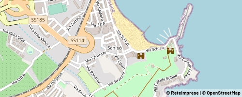 Mappa Giardini-Naxos