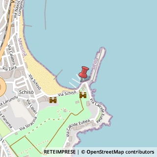 Mappa Via, Schisò, 98035 Giardini Naxos, Messina (Sicilia)
