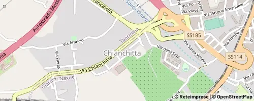 Mappa Giardini Naxos
