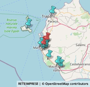 Mappa Di fronte scuola media Ranna, 91025 Marsala TP, Italia (10.84636)