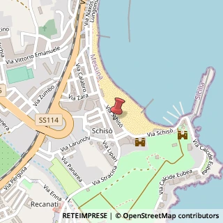 Mappa Via Schis?, 2, 98035 Giardini Naxos, Messina (Sicilia)