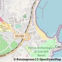 Karte Giardini Naxos