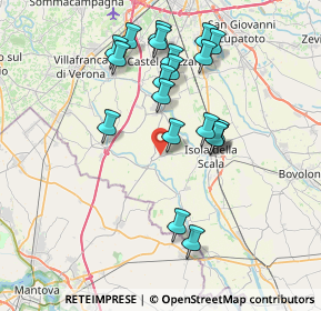 Mappa Via Giona, 37060 Trevenzuolo VR, Italia (7.1875)