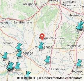 Mappa 37040 Roveredo di Guà VR, Italia (28.50882)