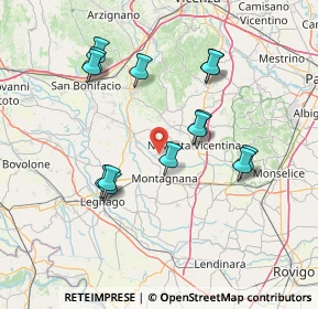 Mappa 37040 Roveredo di Guà VR, Italia (14.37)