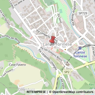 Mappa Via Cibrario, 35, 10074 Lanzo Torinese, Torino (Piemonte)