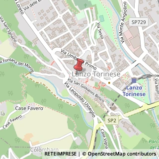 Mappa Via Diaz 1 Fronte, 10074 Lanzo Torinese, Torino (Piemonte)