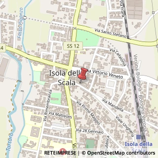 Mappa Via C. Battisti, 15, 37063 Isola della Scala, Verona (Veneto)