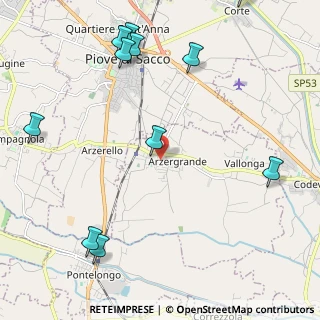 Mappa Via Roma, 35020 Arzergrande PD, Italia (2.88636)