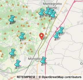 Mappa Via Rivella, 35043 Monselice PD, Italia (4.92333)
