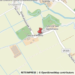 Mappa Via s. geminiano 8, 26853 Caselle Lurani, Lodi (Lombardia)