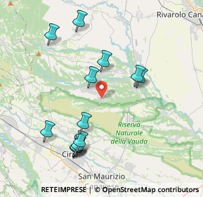 Mappa Via Giacomo Matteotti, 10070 Front TO, Italia (4.08923)