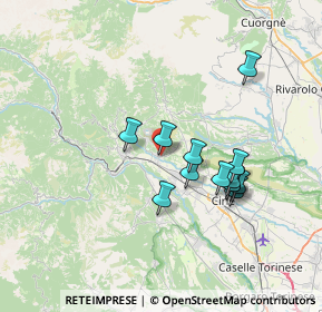 Mappa Via Molino, 10070 Balangero TO, Italia (6.20615)