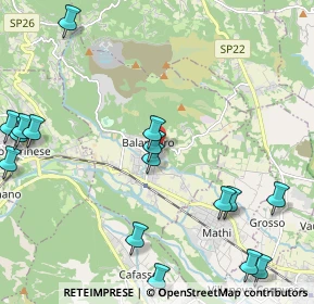 Mappa Via Molino, 10070 Balangero TO, Italia (2.8075)