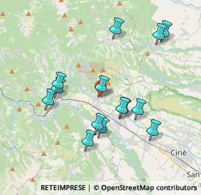 Mappa Via Molino, 10070 Balangero TO, Italia (3.69786)