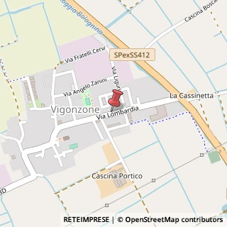 Mappa Via Lombardia, 15, 27010 Torrevecchia Pia, Pavia (Lombardia)
