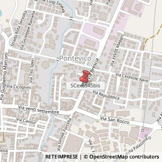 Mappa Via Brescia, 41, 25026 Pontevico, Brescia (Lombardia)