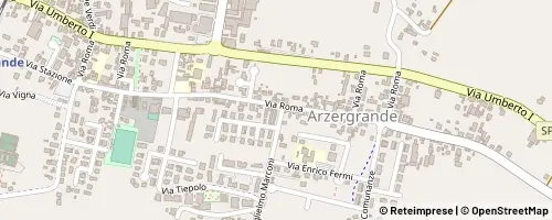 Mappa Arzergrande